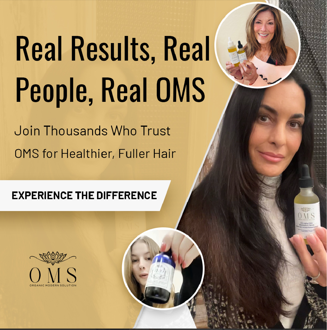 OMS Leave In, Anti-Aging/Hair Rejuvenation Serum